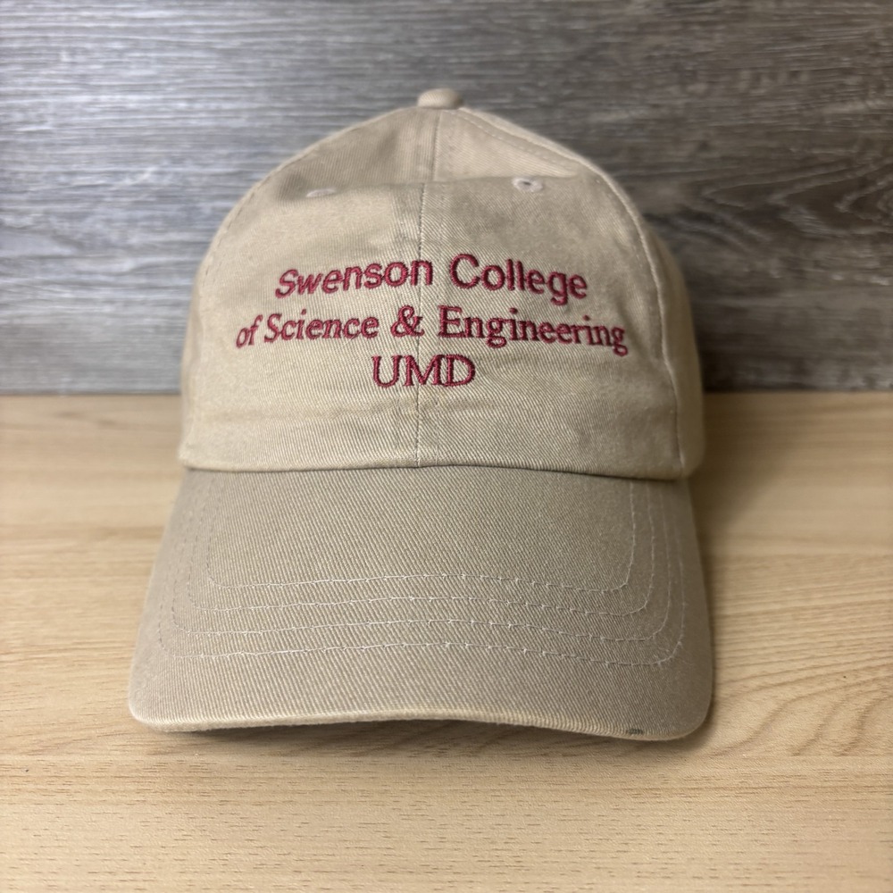 Swenson College of Science & Engineering Hat Cap Strap Back Embroidered Mens UMD